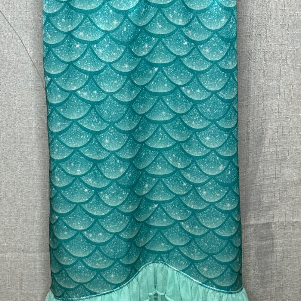 Disney - Ariel - Sleeveless Princess Sleep Dress With Lace - Size XS / 4/5 - Picture 4 of 8